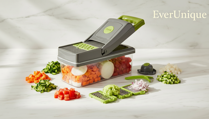 16-In-1 Multifunctional Vegetable Chopper & Slicer