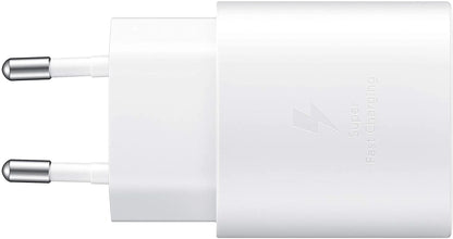 Samsung 25W Super Fast Charger (USB-C, Without Cable, Random Color)