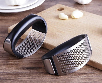 Manual Garlic Press Rocker with Handle