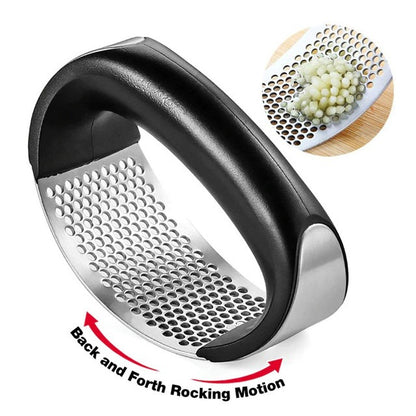 Manual Garlic Press Rocker with Handle