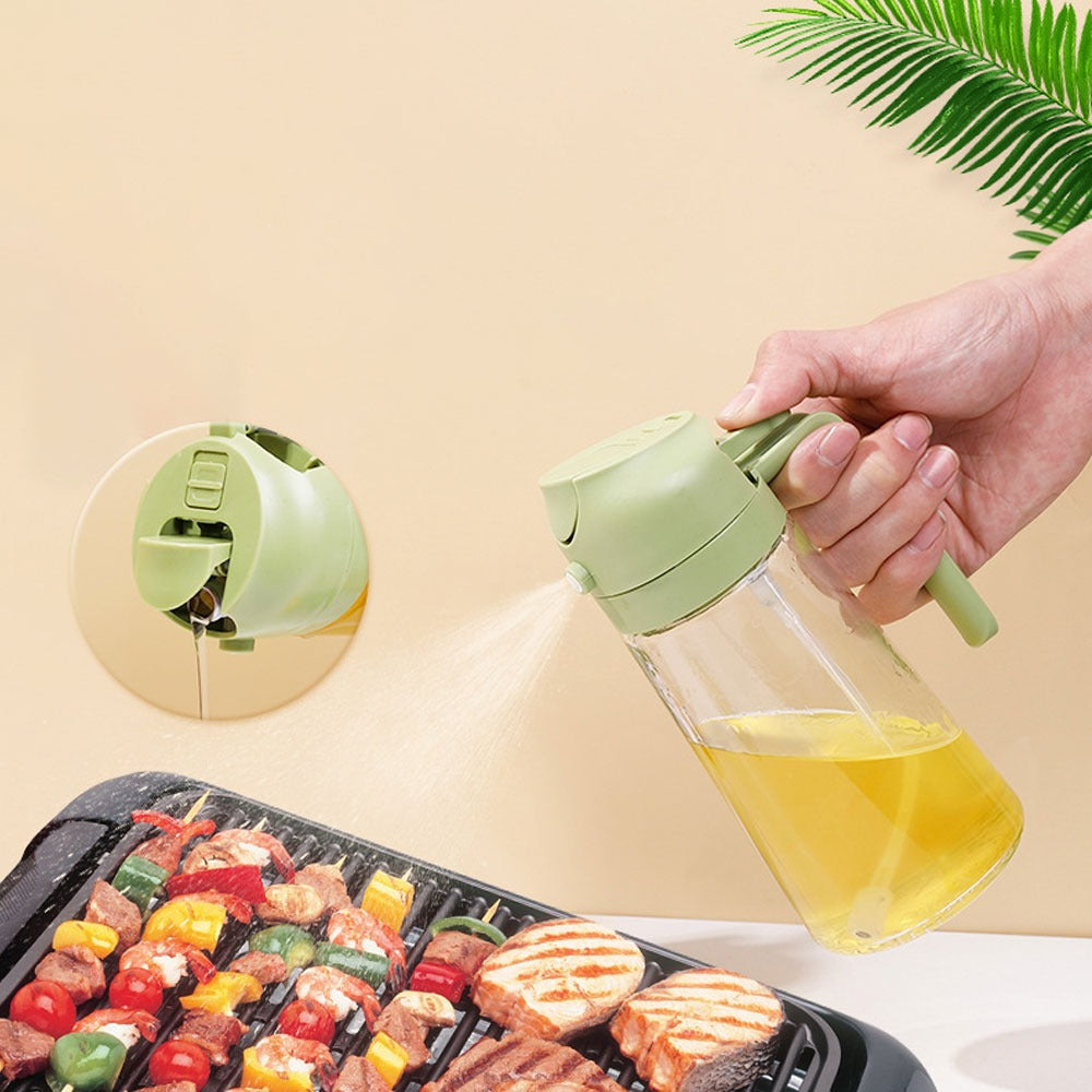 2 In 1 Oil Sprayer Bottle