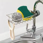 Stainless Steel Faucet Sponge Holder for Kitchen