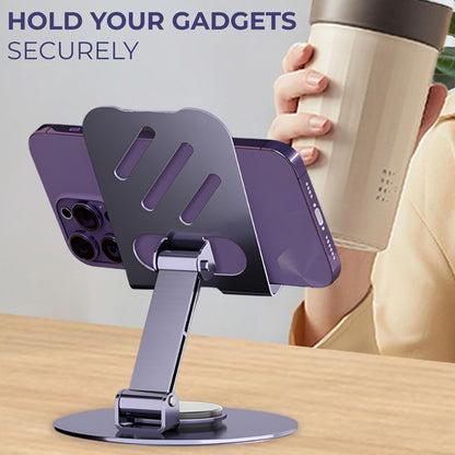 Mobile Holder Tablet Stand 360 Rotatable Adjustable Foldable