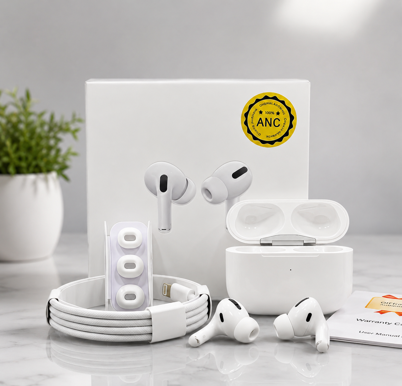 AirPods Pro 2nd Generation Replica – ANC Wireless Bluetooth Earbuds